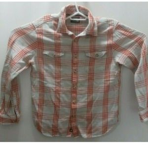 Mens The North Face multi-color plaid button-down